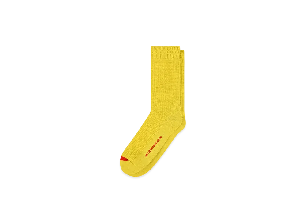 Aime Leon Dore x New Balance 991 Waffle Crew Sock "Yellowtail"