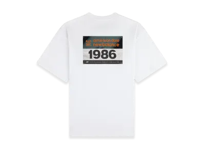 Aime Leon Dore x New Balance Running Bib Tee "Bright White"