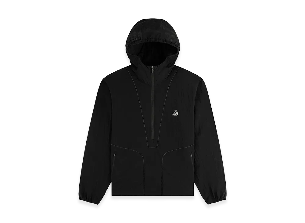 Aime Leon Dore x New Balance Breathable Half-Zip Pullover "Jet Black"