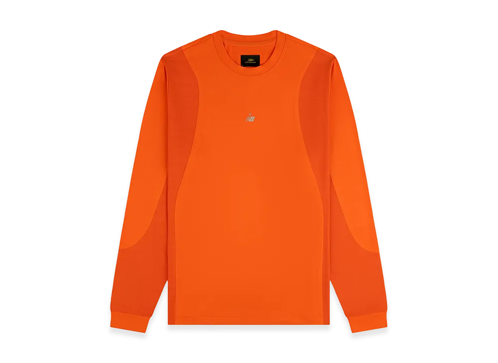 Aime Leon Dore x New Balance Performance Long-Sleeve Tee "Scarlet Ibis"