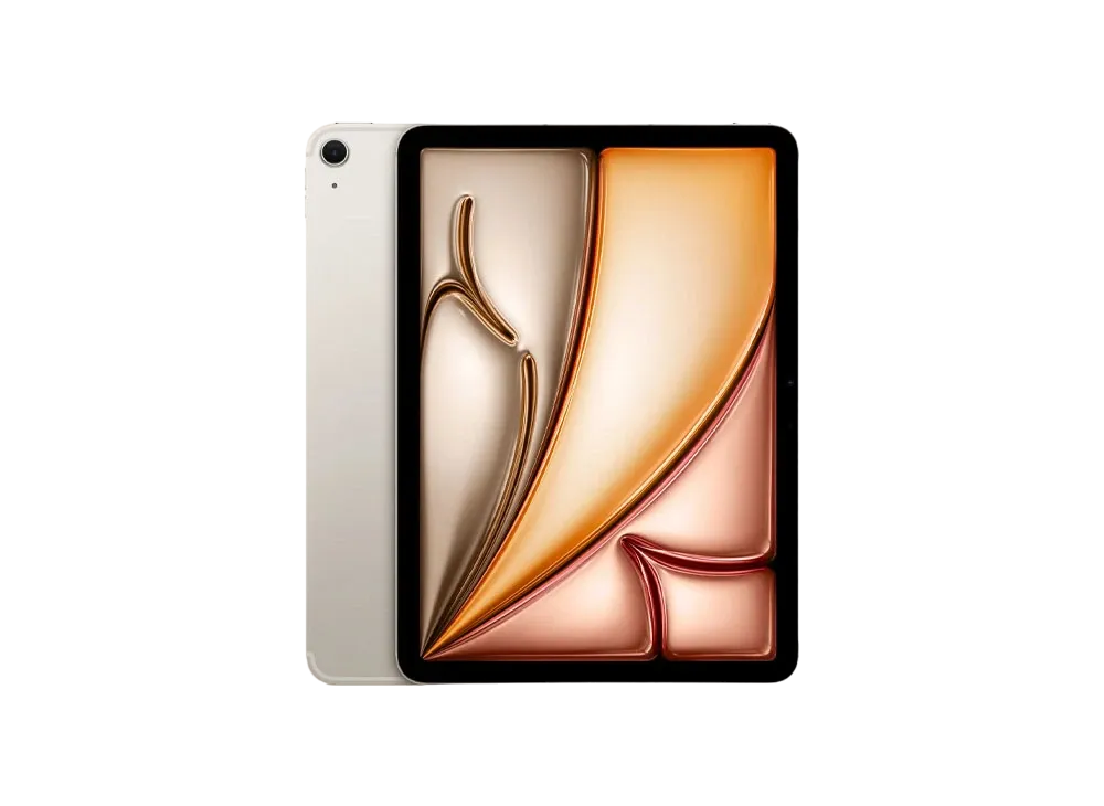 iPad Air (M2) Wi-Fi + Cellular Model 11 inch "Star Light"