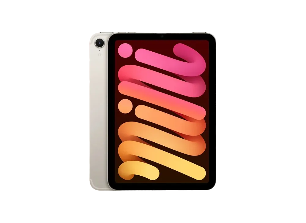 iPad Mini (A17Pro Chip) Wi-Fi + Cellular Model "Star Light"