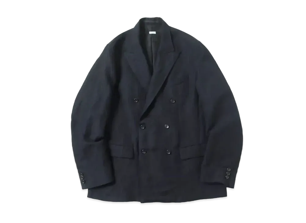 A.PRESSE Double Breasted Jacket "Navy"