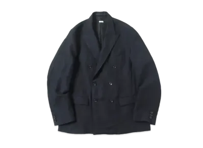 A.PRESSE Double Breasted Jacket "Navy"