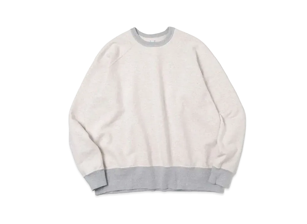 A.PRESSE Sweat Shirt "Oatmeal"