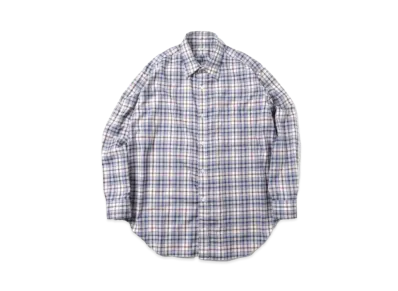 A.PRESSE Flannel Shirt "Blue"