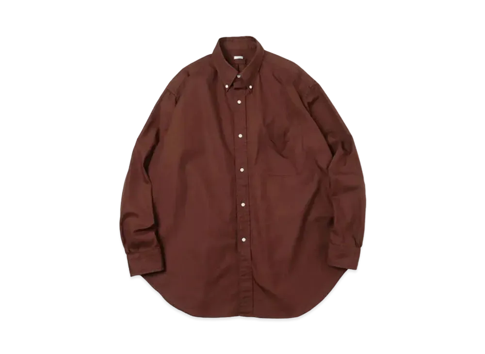 A.PRESSE BD Oxford Shirt "Brown"