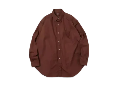 A.PRESSE BD Oxford Shirt "Brown"