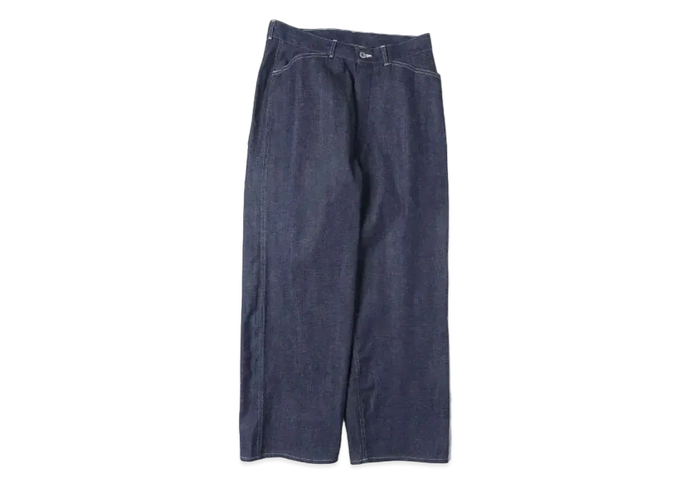 A.PRESSE Military Denim Trousers "Indigo"