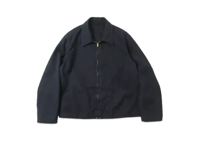 A.PRESSE Silk Hemp Sports Jacket "Black"