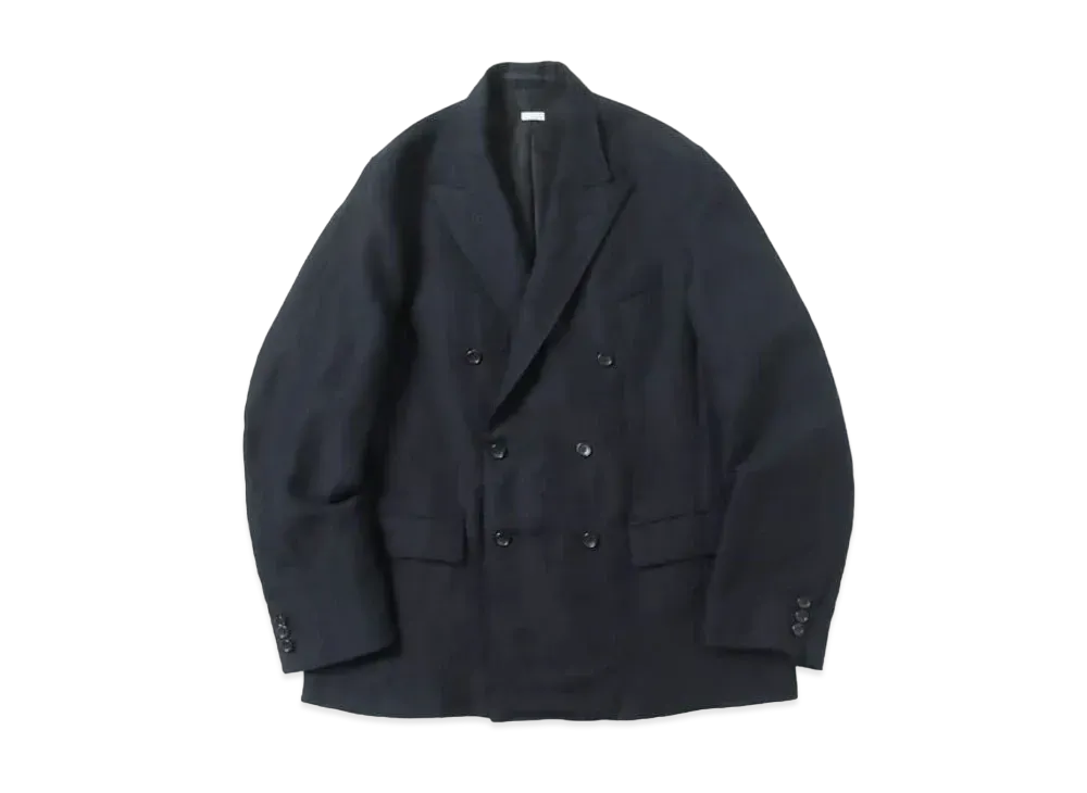 A.PRESSE Double Breasted Jacket "Navy"