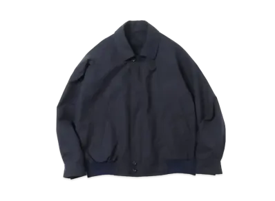 A.PRESSE Harrington Jacket "Navy"