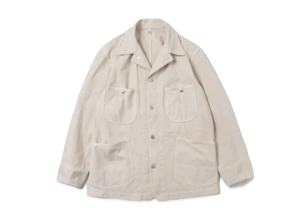 A.PRESSE Coverall Jacket "Ecru"