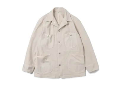 A.PRESSE Coverall Jacket "Ecru"