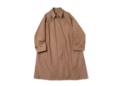 A.PRESSE Balmacaan Coat "Beige"
