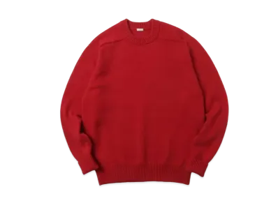 A.PRESSE Pullover Sweater "Red"