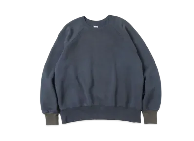 A.PRESSE Vintage Sweatshirt "Navy"