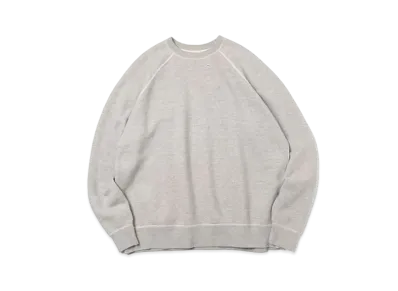 A.PRESSE Vintage Washed Sweat Shirt "Grey"