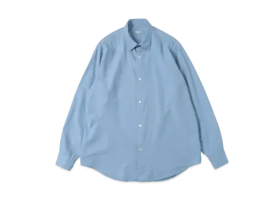 A.PRESSE Regular Collar Shirt "Indigo"