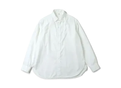 A.PRESSE Regular Collar Shirt "White"