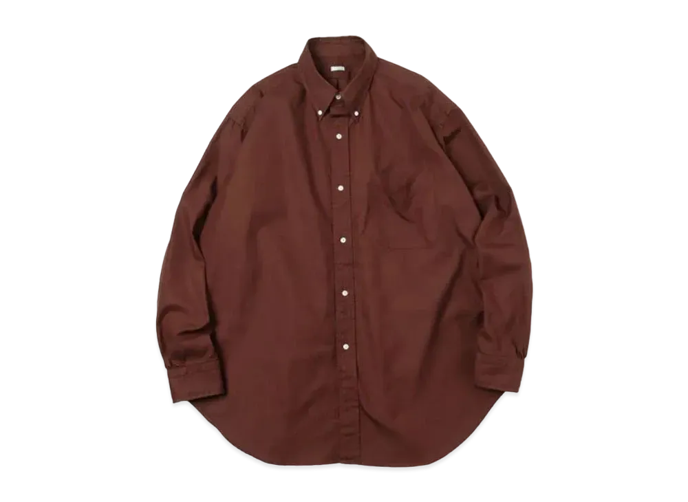 A.PRESSE BD Oxford Shirt "Brown"