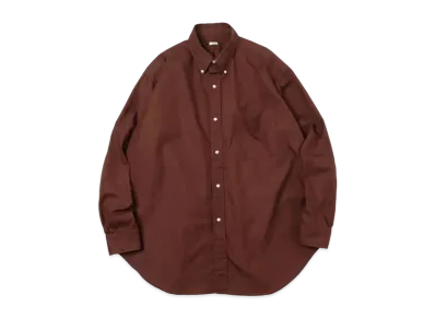 A.PRESSE BD Oxford Shirt "Brown"