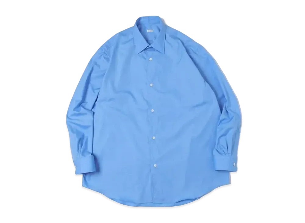 A.PRESSE Regular Collar Shirt "Sax"