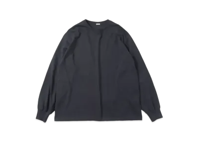 A.PRESSE Cashmere Blend L/S T-Shirt "Charcoar"