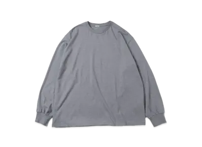 A.PRESSE Cashmere Blend L/S T-Shirt "Grey"