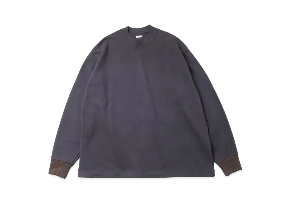 A.PRESSE Vintage L/S T-shirt "Navy"