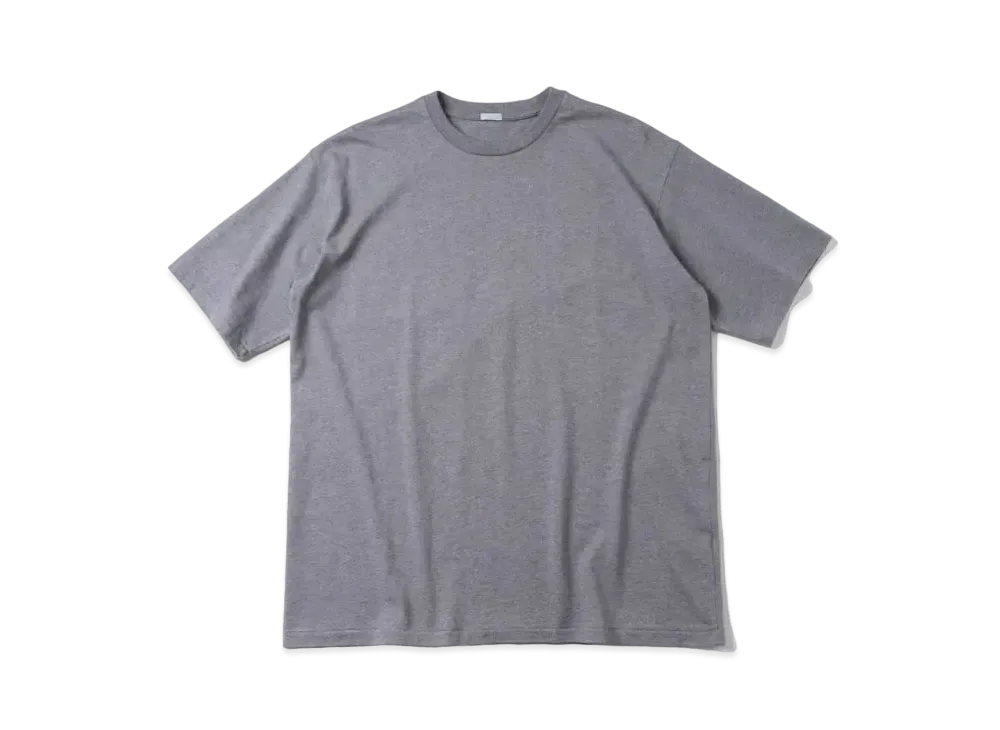 A.PRESSE Cashmere Blend S/S T-Shirt "Grey"