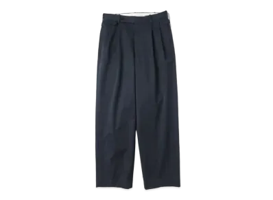 A.PRESSE Type.2 Melange Gabardine Trousers "Navy"
