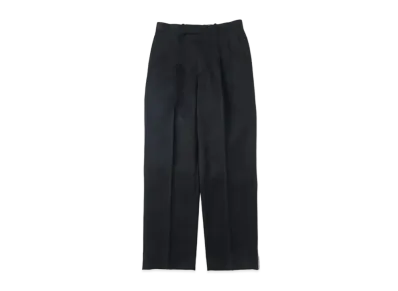 A.PRESSE Wool Gabardine Trousers "Charcoar"
