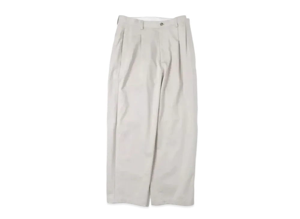 A.PRESSE Chino Trousers "Ecru"