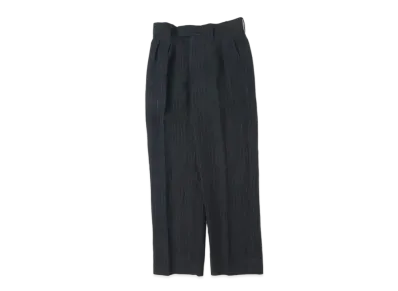 A.PRESSE Wide Tapered Trousers "Charcoar"