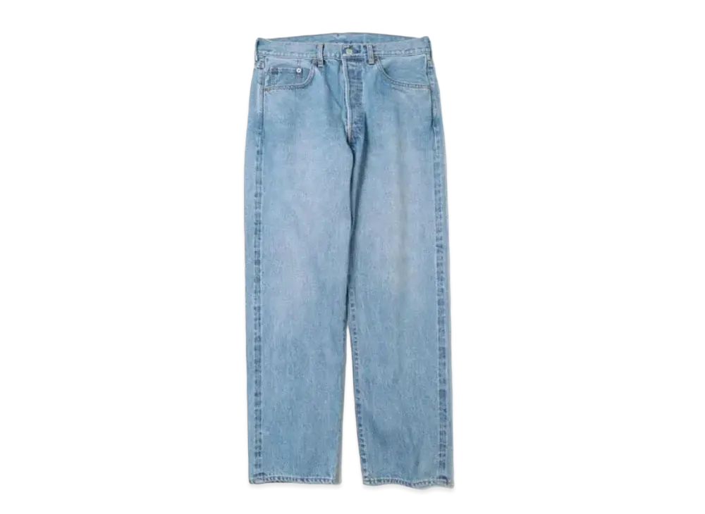 A.PRESSE Washed Denim Pants "Indigo"