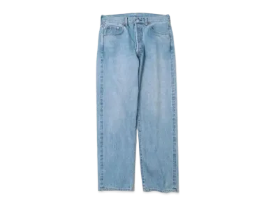 A.PRESSE Washed Denim Pants "Indigo"