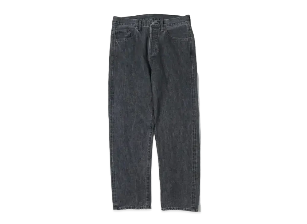 A.PRESSE Washed Denim Pants "Black"