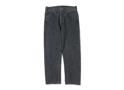 A.PRESSE Washed Denim Pants "Black"