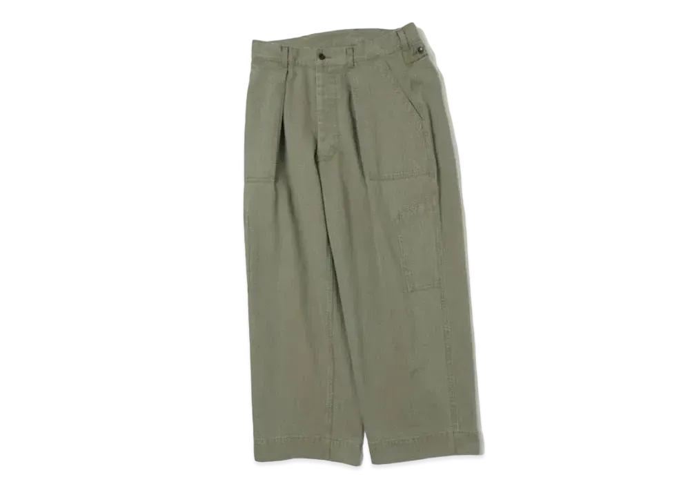 A.PRESSE USAF Hemmed Bottoms "Olive"