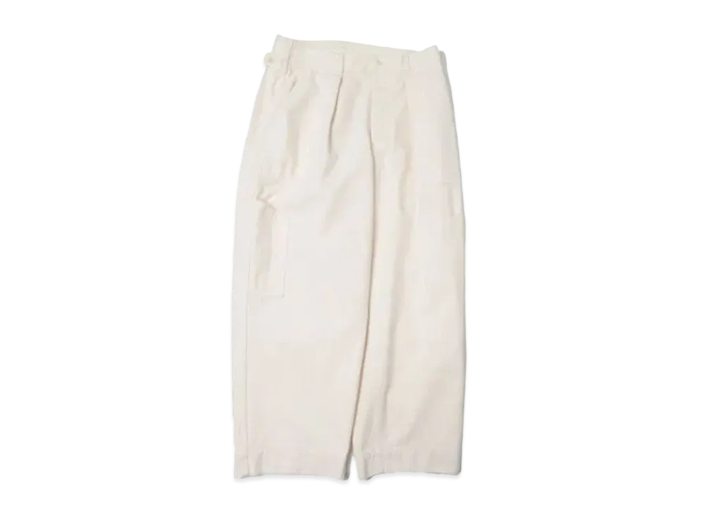 A.PRESSE USAF Hemmed Bottoms "Ecru"