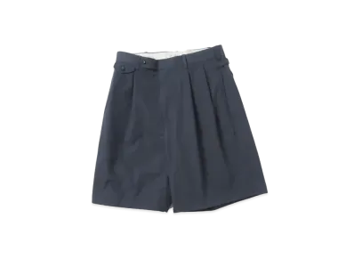 A.PRESSE High Density Weather Cloth Shorts "Navy"