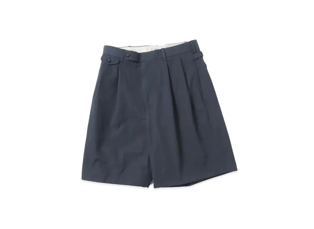 A.PRESSE High Density Weather Cloth Shorts "Navy"