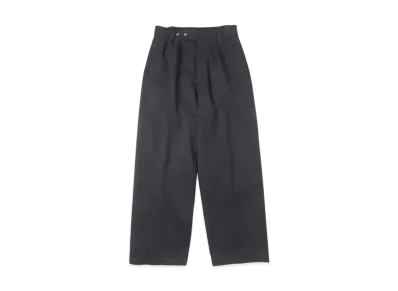 A.PRESSE WW2 British Army Cotton Drill Trousers "Black"