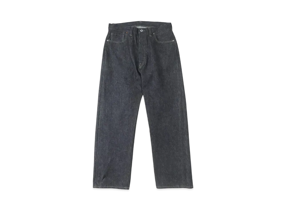 A.PRESSE Washed Denim Wide Pants "Indigo"