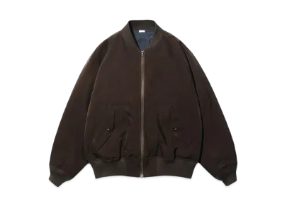 A.PRESSE Silk Padding Jacket "Khaki"