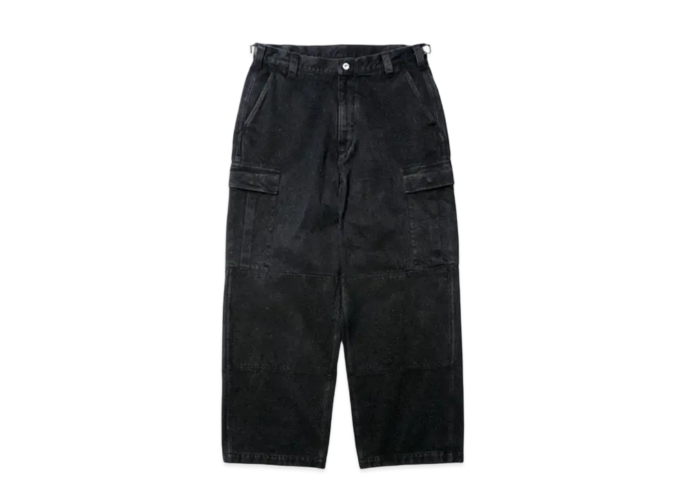 A.PRESSE Silk Hemp US Coast Guard ODU Trousers "Black"