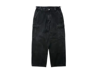 A.PRESSE Silk Hemp US Coast Guard ODU Trousers "Black"