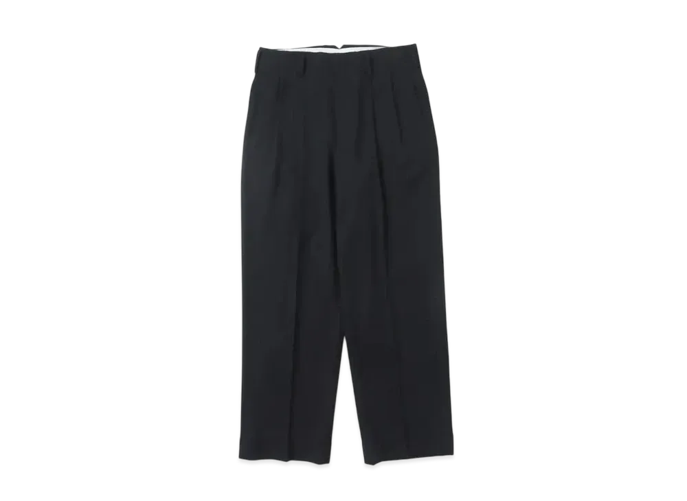 A.PRESSE Wool Trousers "Black"