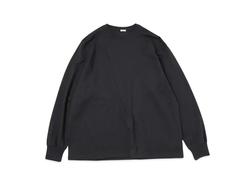 A.PRESSE Cashmere Blend L/S T-Shirt "Black"